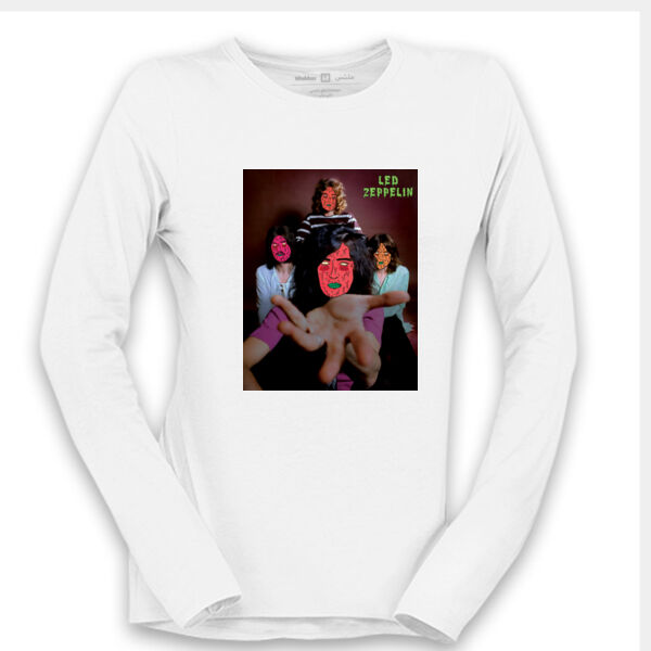 Led Zeppelin Grime - Women's Long Sleeve Shirt Thumbnail