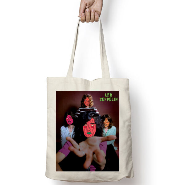Led Zeppelin Grime - Tote Bag Thumbnail