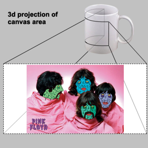 Pink Floyd Grime - Mug Thumbnail