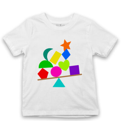 Shapes - Kid's Tshirt Thumbnail